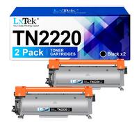 LxTek Compatibili Toner per Brother TN2220 TN 2220 per MFC 7360N 2 Pack