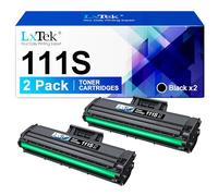 LxTek MLT-D111S Sostituzione Compatibile per Samsung D111S MLT-D111L Toner per Xpress M2026W M2026 M2070FW M2070 M2070W M2070F M2020 M2020W M2021 M2021W M2022 M2022W M2071 M2071W M2078W (Nero, 2-Pack)