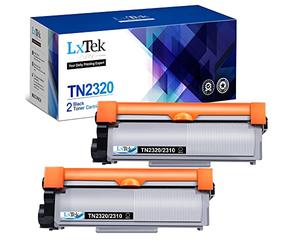 LxTek Purify TN2320 TN2310 Compatibili per Brother TN-2320 TN-2310 Cartucce di Toner per MFC-L2700DW L2700DN L2720DW L2740DW DCP-L2500D L2540DN HL-L2300D 2360DN L2340DW (Nero, 2-Pack)