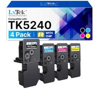 LxTek TK5240 Toner TK-5240 TK 5240 compatibile con Kyocera TK-5240K TK-5240Y TK-5240M TK-5240C per Kyocera Ecosys M5526CDW per Ecosys M5526CDN Toner P5026CDW P5026CDN