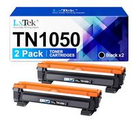 LxTek TN1050 Compatibili per Brother TN-1050 TN 1050 Cartucce Toner per Brother DCP-1612W HL-1210W HL-1212W HL-1110 HL-1112 DCP-1510 DCP-1512 DCP-1610W MFC-1810 MFC-1910W (Nero, 2-Pack)