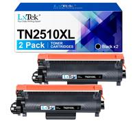 LxTek TN2510XL TN2510 Compatibili per Brother TN 2510XL TN 2510 XL Toner per