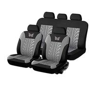 LXURY Auto Set Coprisedili per Opel Vauxhall Karl/Karl Rocks 2015-2023, Tutte Stagioni Protezione per Sedili Coprisedile Universali Traspirante Interno Accessori,B/Gray