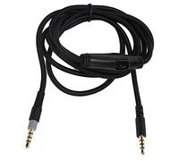 LXWalibrex Cavo audio da 1,5 m con connettore maschio da 3,5 mm a jack da 3,5 mm per cuffie Alpha/Skyline, colore nero.