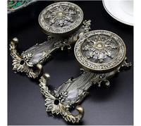 LXYAYY 2 Pezzi/Set Ganci per fermacravatta per Tende fermacravatta Camera da Letto Soggiorno Accessori Decorativi per Tende da Parete Gancio(Grey)