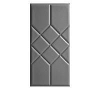 LXYAYY Cuscino da parete, imbottitura da parete per camera da letto, morbido e confortevole, imbottitura anti-collisione, per bambini, adatto per camere da letto (grigio, 30 x 60 cm)