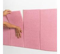LXYAYY Imbottitura da parete anti collisione per bambini, imbottitura da parete anti collisione, imbottitura da parete per stanza dei giochi dei bambini, adatta per camera da letto e asilo (rosa, 30 x