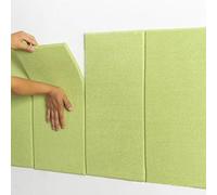 LXYAYY Imbottitura da parete anti collisione, per bambini, imbottitura da parete anti collisione, imbottitura da parete per stanza dei giochi dei bambini, adatta per camera da letto e asilo (verde, 30