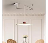 LXYAYY Lampada a Sospensione a LED a Spettro Completo, Semplice Braccio oscillante, Lampada a Sospensione Irregolare, lampadario Decorativo per Sala da Pranzo, Camera (B)