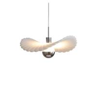 LXYAYY Lampada a Sospensione a navata di camomilla, Ingresso Creativo Nordico, in Resina, Stile Crema, Comodino, Lampada a Sospensione a LED Piccola, Illuminazione Moderna(Warm Light)
