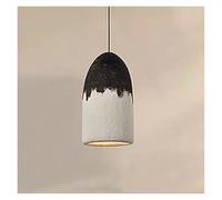 LXYAYY Lampada a Sospensione Moderna a LED in Bianco e Nero, Ristorante, caffetteria, lampadario da Comodino per Camera da Letto Europeo, Illuminazione Moderna