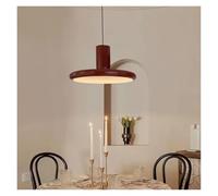 LXYAYY Lampada a Sospensione Moderna in Metallo Rosso E27 Lampadina Sala da Pranzo Cucina Bar Apparecchi di Illuminazione Camera da Letto Cavo Regolabile, Illuminazione