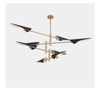 LXYAYY Lampada a Sospensione Moderna in Stile Minimalista per Soggiorno, Camera da Letto, Sala da Pranzo, Cucina, Design d'interni, Lampada a Sospensione,(8Head)