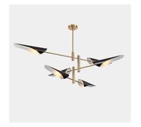 LXYAYY Lampada a Sospensione Moderna in Stile Minimalista per Soggiorno, Camera da Letto, Sala da Pranzo, Cucina, Design d'interni, Lampada a Sospensione,(6Head)
