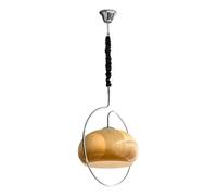 LXYAYY Lampada da Soggiorno in Vetro Vintage Lampada a Sospensione Moderna nordica Lampada a Sospensione in Vetro Marrone, luci da soffitto in Stile Creativo per Camera