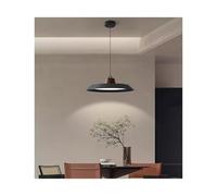 LXYAYY Lampadario a soffitto a LED Moderno e Creativo, luci da Pranzo nordiche, Soggiorno, Camera da Letto, Tavolo, Luce Pendente, Arredamento per la casa, Lusso(Black,40cm)
