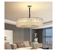 LXYAYY Lampadario di Cristallo di Lusso Francese, Luce del Soggiorno, Luce postmoderna atmosferica della Sala da Pranzo, Luce della Camera da Letto della Villa, Lusso(50cm)