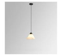 LXYAYY Lampadario in Marmo, Tavolo da Ristorante, Lampada a Sospensione di Lusso, Lampada da Camera da Letto, Letto, Tutto in Rame, Piccolo lampadario, Illuminazione Moderna(Black)