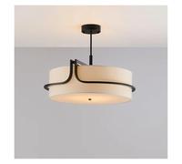 LXYAYY Lampadario Moderno in Stile Cinese, lampadario in Tessuto Semplice e Creativo per Soggiorno, Camera da Letto, Ristorante, Cucina, Illuminazione a soffitto,