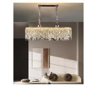 LXYAYY Lampadario Moderno K9 Cristallo Rotondo LED luci sospese Lusso Sospensione apparecchio Arredamento casa Design Creativo Illuminazione, Illuminazione Moderna(L80cm)