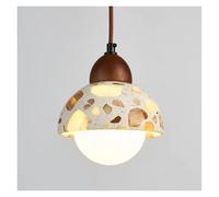 LXYAYY Lampadario Piccolo Nordico Terrazzo Lampada Creativa per Atmosfera Lampadario da Comodino Semplice Camera da Letto Ristorante Studio Portico, Illuminazione Moderna(Color-Changing,15cm)