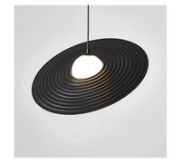 LXYAYY Lampadario postmoderno, Soggiorno, Camera da Letto, Comodino, Sala da Pranzo, lampade a Sospensione, Illuminazione Moderna(Black,45cm)