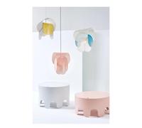 LXYAYY Lampadario Rosa di Design Italiano, luci, Lampada a Sospensione Creativa nordica, Lampada a Sospensione per Camera da Letto, Stanza dei Bambini, Lampada a Sospensione, (Blue)