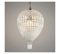 LXYAYY Luci Pendenti di Cristallo di Lusso Americane Loft Interni Casa Decorativo Luce sospesa Camera da Letto Luci sospese a Palloncino francesi, Luce Pendente Moderna(D42cm)