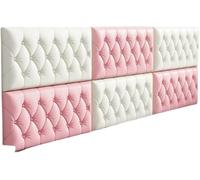 LXYAYY Pannello da parete autoadesivo 3D con finitura in pelle rimovibile per una protezione elegante della parete (C, 30 x 60 cm)