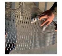 LXYAYY Rete di rinforzo per edifici in acciaio inossidabile 304, cavo flessibile di sicurezza, rete di sicurezza a rete tipo X, rete di sicurezza per balcone, 10 cm/2 mm (2 x 7 m)