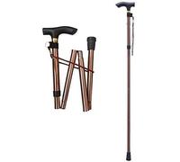 LXYST Canna Passeggiata Piedi Pieghevole stampelle Pieghevoli Bastoncini da Passeggio con Manico a 5 Livelli di Altezza Regolabili per Uomini o Donne Mobilità Stick