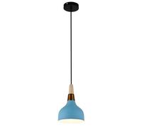 LXYST Lampada Colori di Colore Nordico, Luce del soffitto Filo Multicolore, tonalità Sospensione Tavolo da Pranzo a Testa Singola, corridoio per lavello dell'isola Cucina lampadario Minimalista