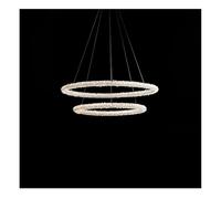 LXYST Lampadiers, lampadario Artistico Semplice Soggiorno Sala Pranzo Camera da Letto personalità Creativa lampade Lusso di luci della Villa postmoderna (D60 40 cm)