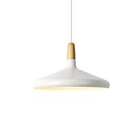 LXYST Luce a Sospensione in Stile Europeo Creativo per l'isola e Il Bagno della Cucina (Colore: Blanc, Dimensioni: 39 cm)