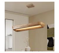 LXYST Luce a Sospensione Rettangolare Minimalista Sala Pranzo Bar o Camera da Letto - lampadario alla Crema Francese Apparecchiatura Moderna l'arredamento per la casa Elegante