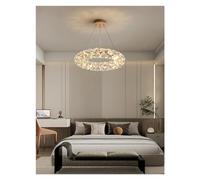 LXYST Lusurio lampadario di Francese Rotondo Frequent'anni Moderni l'illuminazione Moderna per la Sala da Ristorante Dimmabile RC Elegant Home Decor (D60 cm) - Splendida Illuminazione Interna