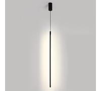 LXYST Minimalist Black Metal Pendant Lamp for Bedroom And Living Room - Sleek Ideal Home Decor Item