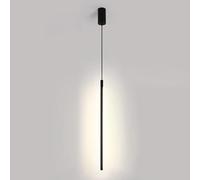 LXYST Minimalist Black Metal Pendant Lamp for Bedroom And Living Room - Sleek Ideal Home Decor Item