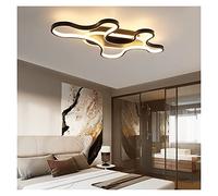 LXYST Moderna LADURIE - Luce a soffitto in Alluminio Luminoso Soggiorno Altezza Regolabile per la Camera da Letto AC85- ELILISSO BLACIO E DESIGNO IMMINEGGIO di Lima.