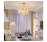 LXYST Moderno lampadario in da 50 cm Luce Cucina Compatibile Lampada a Sospensione Illuminazione casa per Soggiorno Finitura Bianca Fredda Elegante