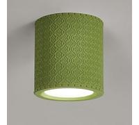 LXYST Nordic Resin Light Flush Mount Lamp Cream Style Hallway Lighting Fixture, Minimalist Ceiling Downlight for Living Room Bedroom Restaurant/Green