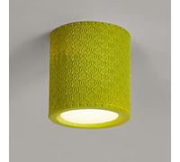 LXYST Nordic Resin Light Flush Mount Lamp Cream Style Hallway Lighting Fixture, Minimalist Ceiling Downlight for Living Room Bedroom Restaurant/Yellow