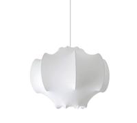 LXYST Pendant Lamp for Cafe House Decor Height Adjustable Single Head Chandelier Light in White Ideal for Over Table Living Room Showroom Hall