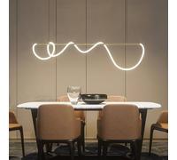 LXYST Pendente illuminabile in peltorino da 150 cm Elegante per Sala da Pranzo, Cucina e Salone - componibile con Controllo remoto