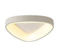 LXYST Triangular Lamp, Geometric Pattern Light Dimmable LED Flush Mount Ceiling Lights for Kitchen Sitting Dining Room, Size : 32Cm/White(Tricolor Light)/52Cm