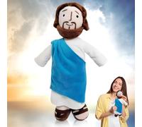 LXYYDS Gesu Peluche, Bambola di Peluche di Gesù da 32 cm, Peluche Cristo, Giocattoli Religiosi Di Cristo, Gesù Peluche Bambola Giocattolo, per la chiesa scuola domenicale regalo religioso