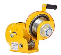 LXYYSG Verricello Manuale con Cuscinetto, Piccolo Verricello Argano a Mano per Barca, Portatile Argano a Manovella Manuale con Freno, Verricello Trainare Paranco per Casa, Fabbrica