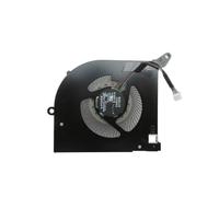 LXZNRQU Ventola di Raffreddamento GPU CPU for Laptop, Compatibile con MSI, GS66 Stealth 11UE 11UEZ 11UG 11UGZ 11UH 11UHZ WS66 11UK 11UKT 11UKZ 11UM UMT 11UMZ MS-16V4(MS-16V4 CPU Fan)