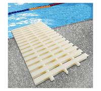 LXZSMH Griglia di drenaggio per Piscina, Attrezzatura di drenaggio a Tre interfacce Estensibile, drenaggio for passerelle e recinzioni da Giardino(25x 100cm,6 Pieces)