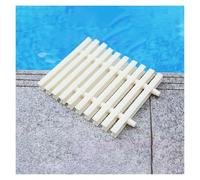 LXZSMH Griglia di drenaggio per Piscina, Channel Sewer Splice Sink Activity Plastic Overflow Drain Grate(Width25cm-5PCS)